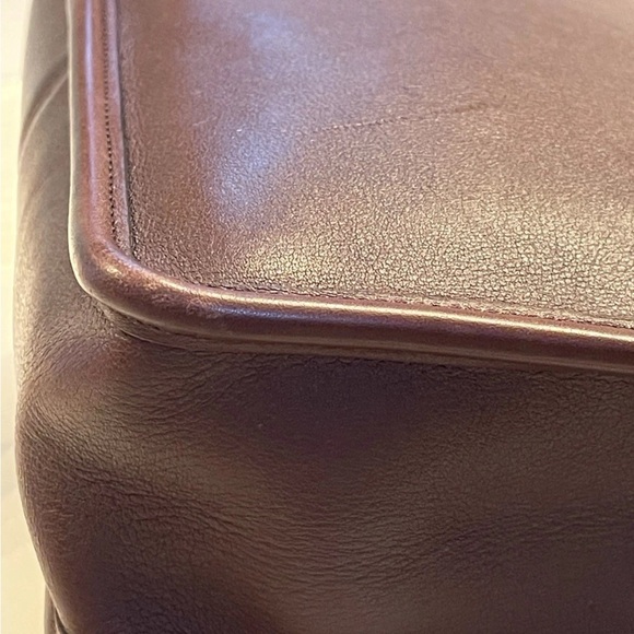 Vintage Coach Willis 9927 Mahogany Leather Bag RESTORED PRISTINE NO FLAWS ✨ ✨✨ - Picture 6 of 16